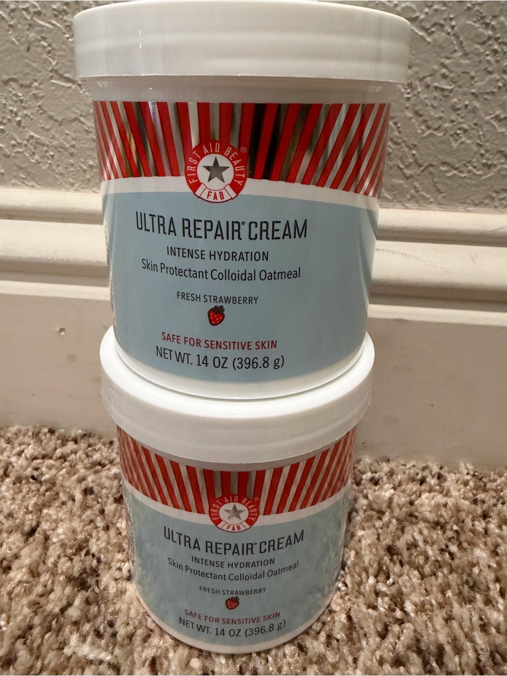 First Aid Beauty Ultra Repair Cream Strawberry 🍓 set of 2!
